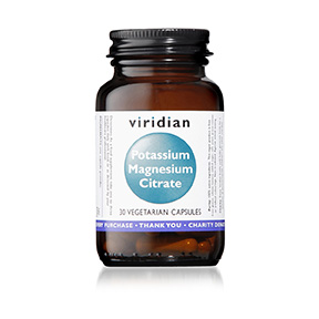 Viridian Potassium Magnesium Citrate (30 caps)