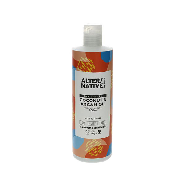 Alter/native By Suma Coconut & Argan Oil Body Wash (400ml)
