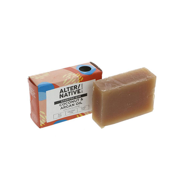 Alter/native By Suma Coconut & Argan Oil Shampoo Bar (90g)