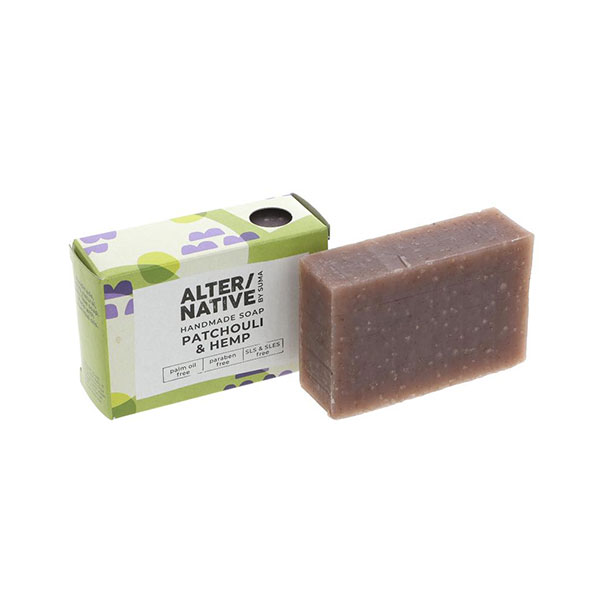 Alter/native By Suma Patchouli & Hemp Soap (95g)