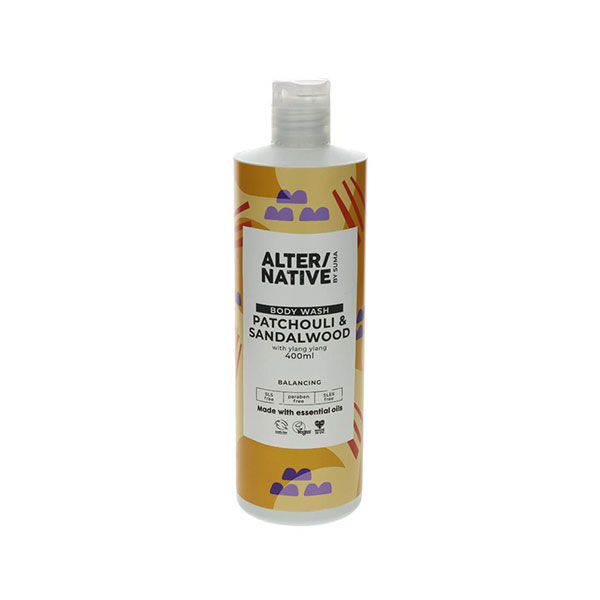 Alter/native By Suma Patchouli & Sandalwood Body Wash (400ml)