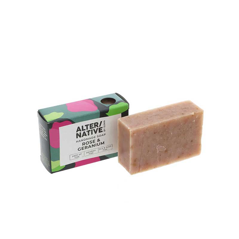 Alter/native Rose & Geranium Soap (95g)