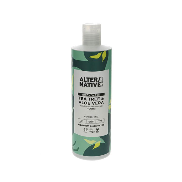 Alter/native By Suma Tea Tree & Aloe Vera Body Wash (400ml)