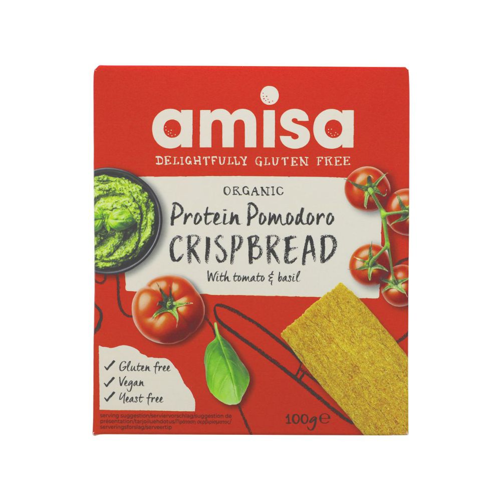 Amisa Protein Pomodoro Crispbread (100g)