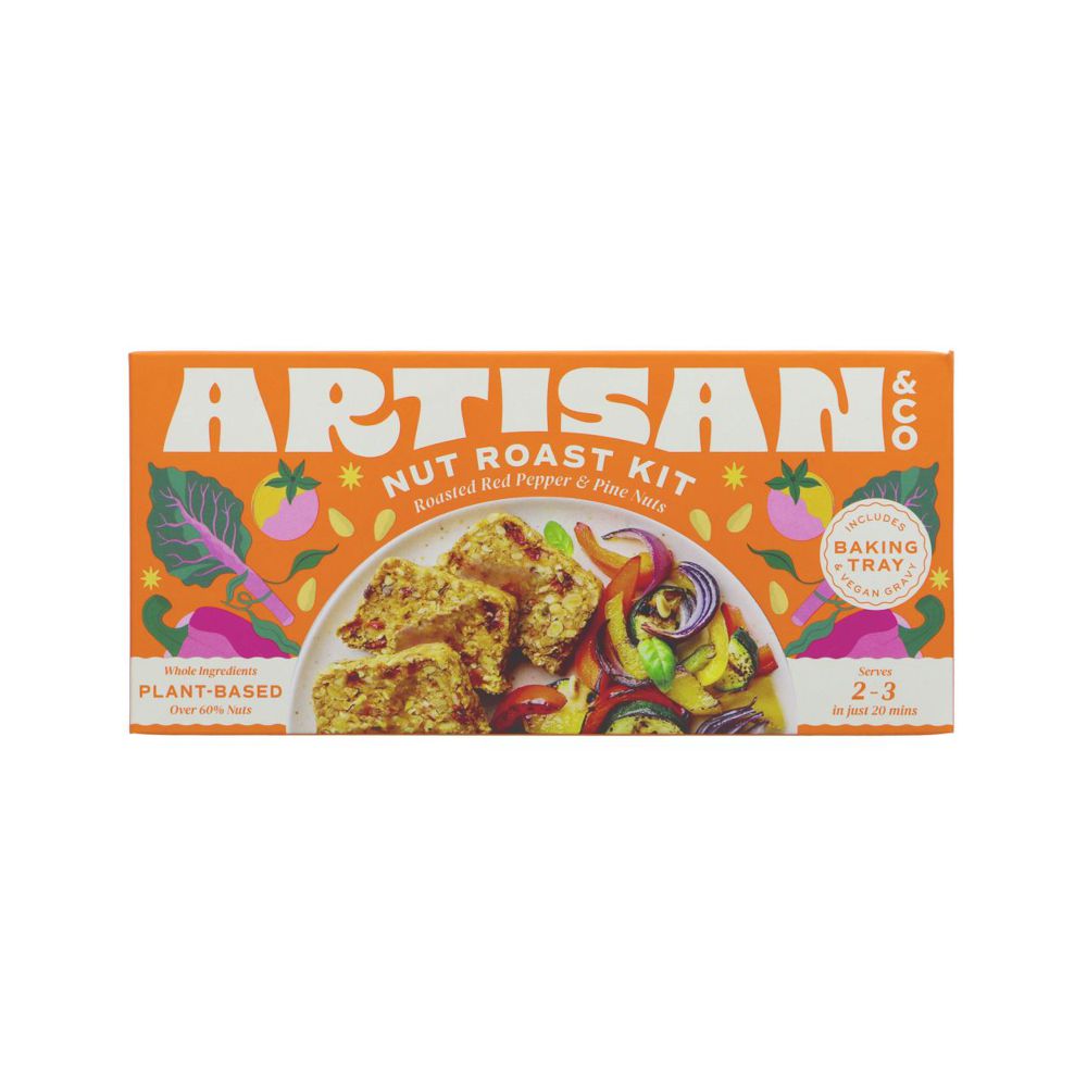 Artisan & Co Roasted Red Pepper & Pine Nuts Nut Roast (212g)