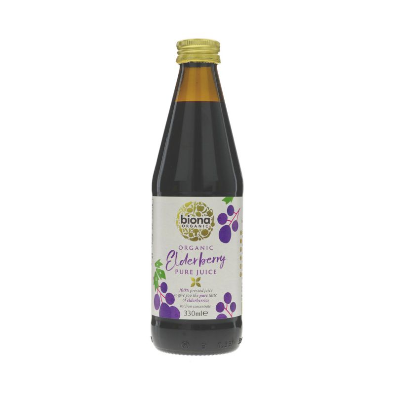 Biona Organic Pure Pressed Elderberry Juice (330ml)