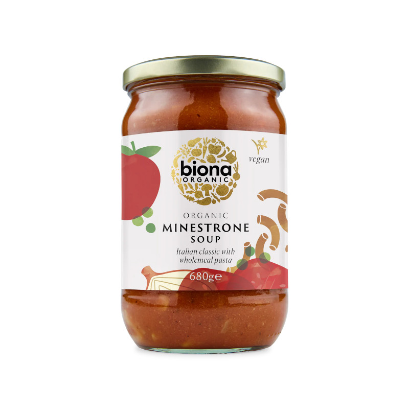 Biona Minestrone Soup (680g)