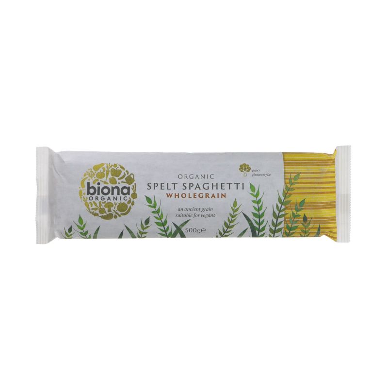 Biona Organic Wholegrain Spelt Spaghetti (500g)