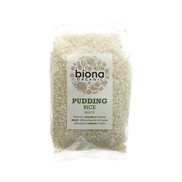 Biona Organic White Pudding Rice (500g)