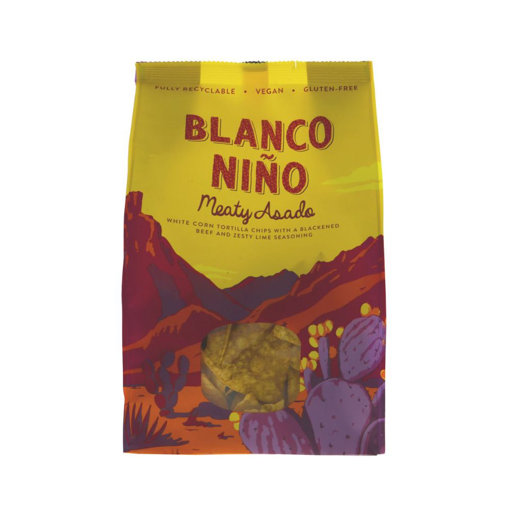 Blanco Nino Tortilla Chips Meaty Asado (170g)