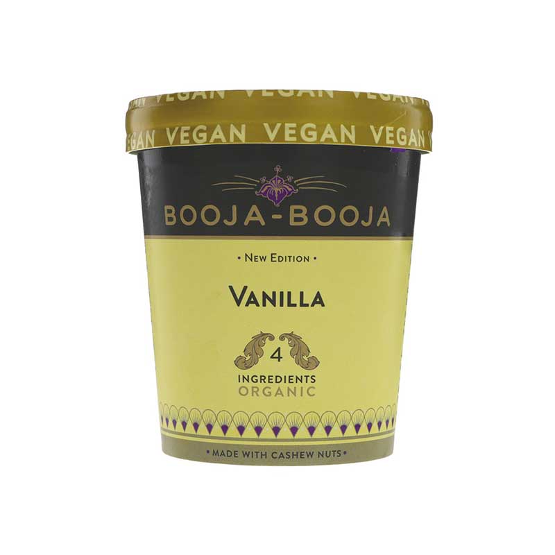 Booja-booja Vanilla Ice Cream (465ml)