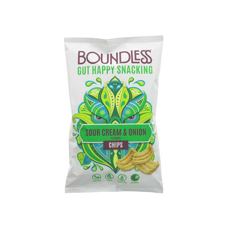 Boundless Sour Cream & Onion Chips (80g)