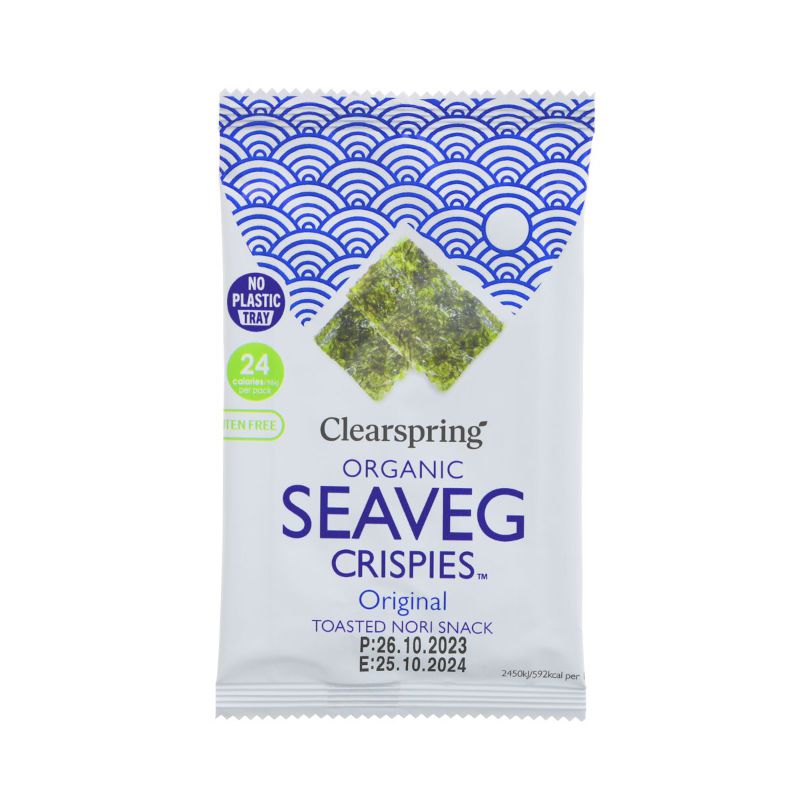 Clearspring Organic Original Seaveg Crispies (5 x 4g)