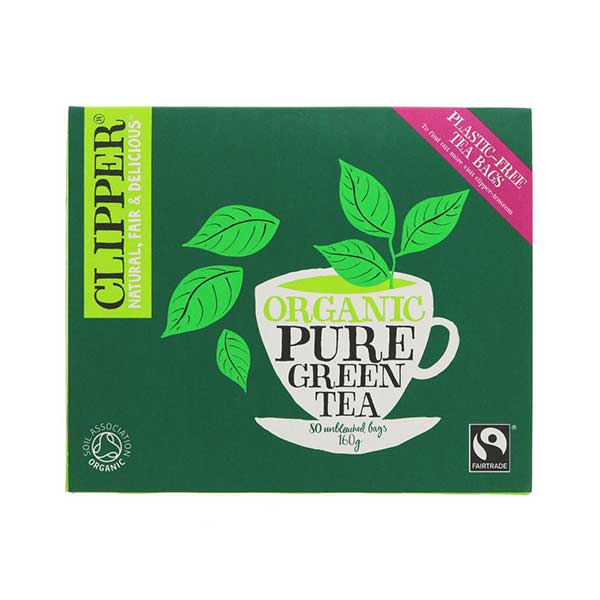 Organic Tea Clipper Main Squeeze Tea Bags (Pack of 6 - 20 Bags)