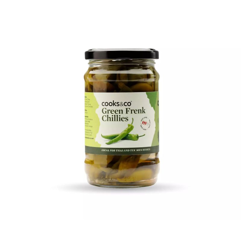 Cooks & Co Green Chillies (300g)