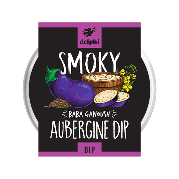 Delphi Smoky Aubergine Dip (170g)