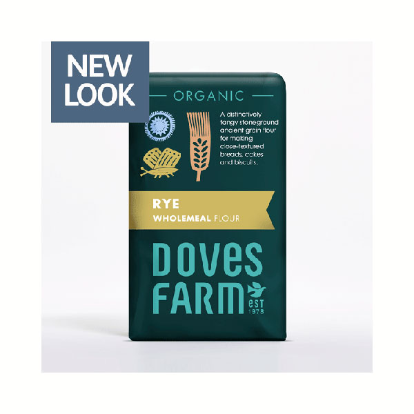 Doves Farm Organic Wholemeal Rye Flour (1kg)