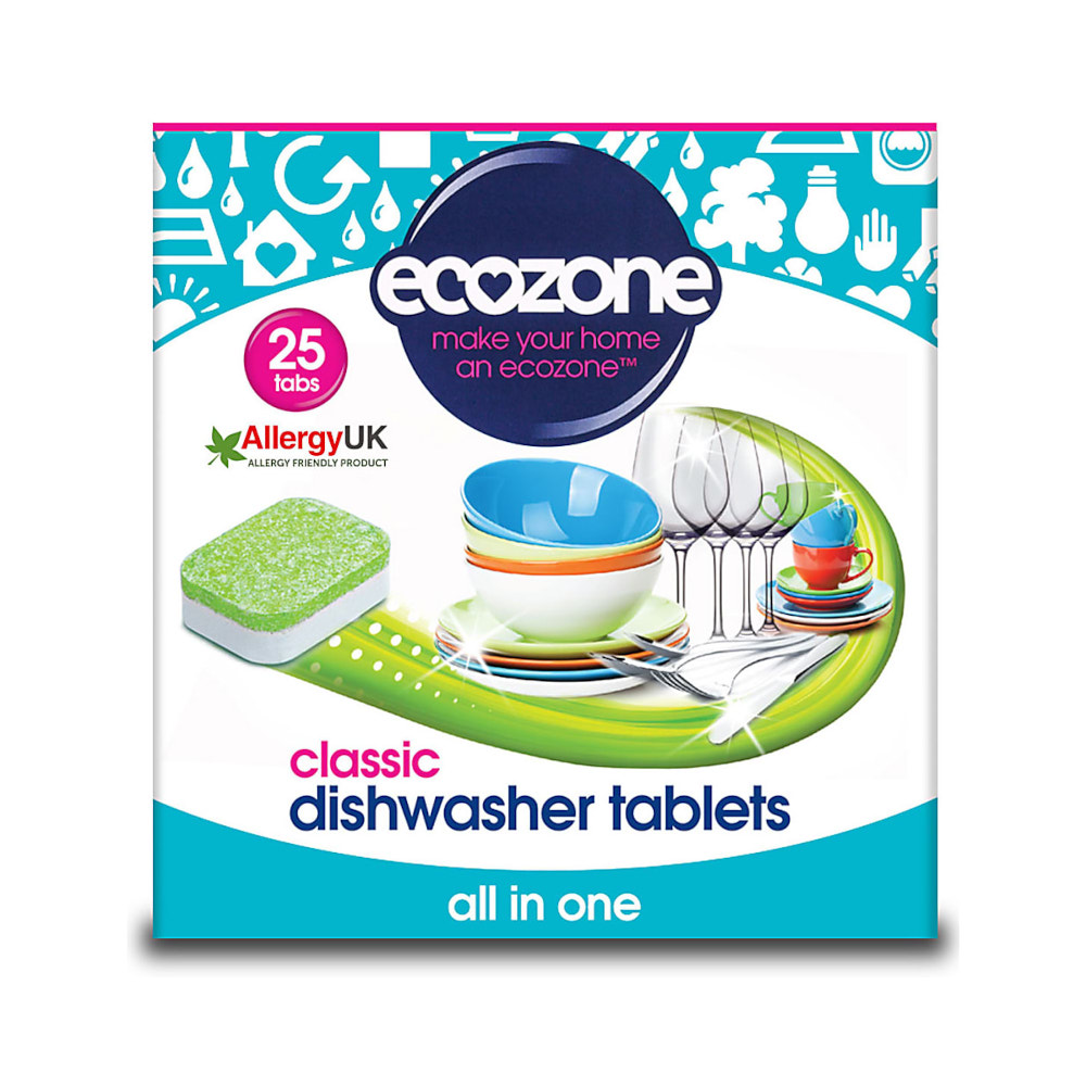 Ecozone Classic Dishwasher Tablets (25 tabs)
