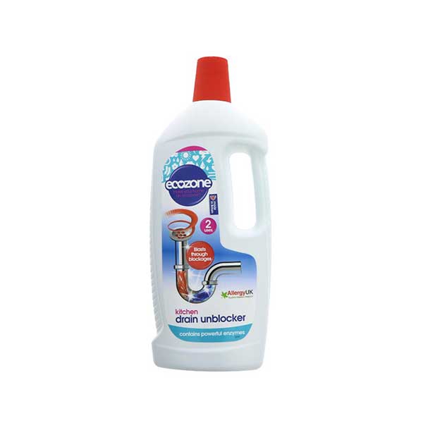 Ecozone Kitchen Drain Unblocker (1L)