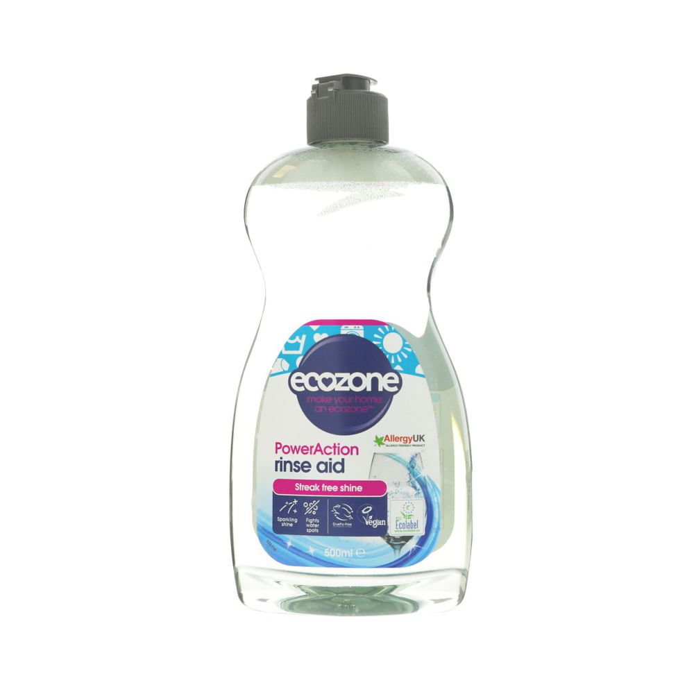Ecozone PowerAction Rinse Aid (500ml)