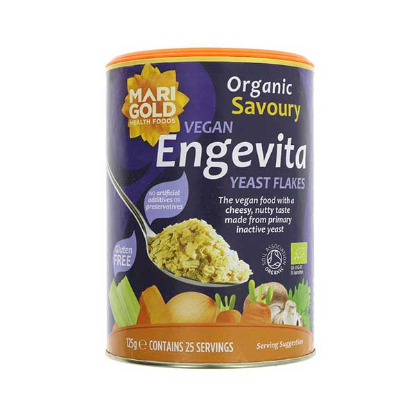 Marigold Health Foods Organic Savoury Engevita Yeast Flakes (125g)