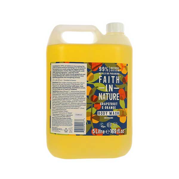 Faith In Nature Grapefruit & Orange Body Wash Refill