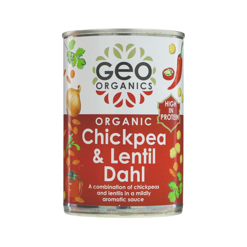Geo Organic Chickpea & Lentil Dahl (400g)