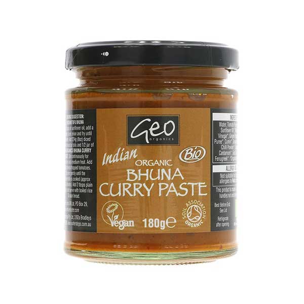 Geo Organic Bhuna Curry Paste (180g)