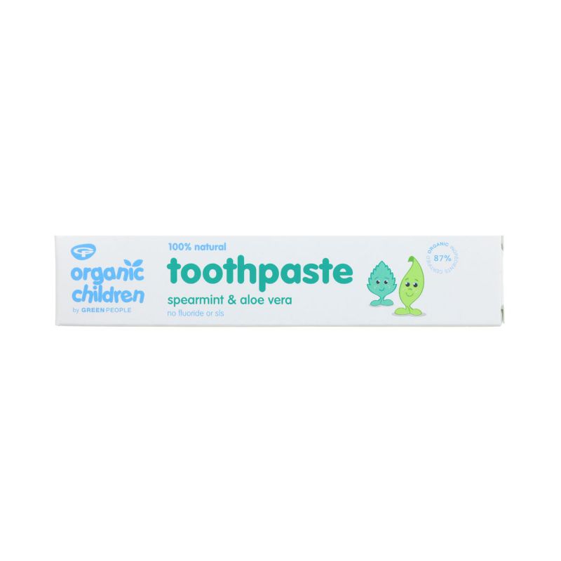 Green People Children’s Spearmint & Aloe Toothpaste (50ml)