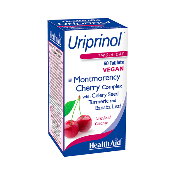Health Aid Uriprinol Montmorency Cherry Complex (60 tabs)