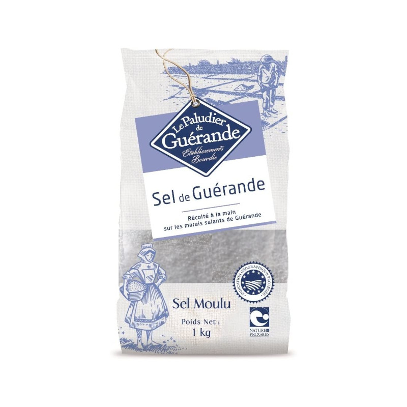 Le Paludier De Guérande Celtic Sea Salt (1kg)