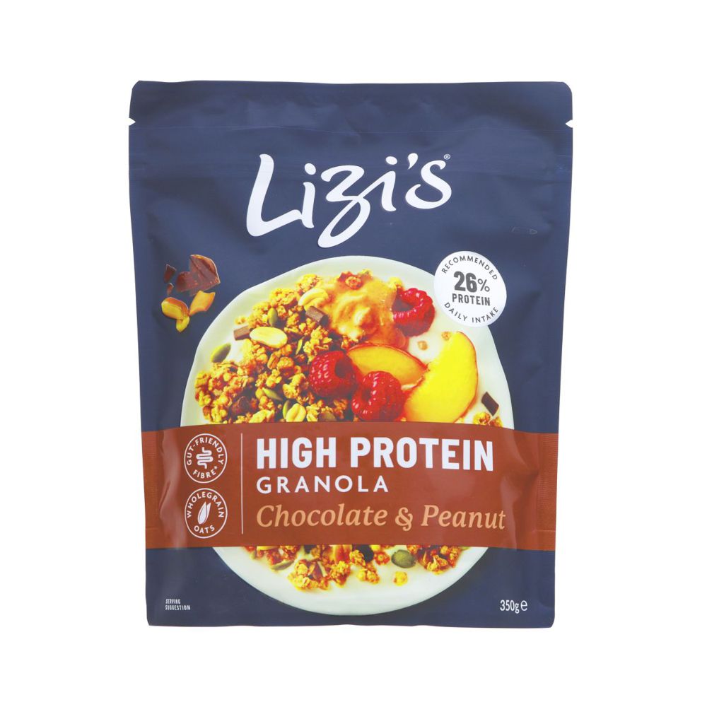 Lizi’s High Protein Chocolate & Peanut Granola (350g)