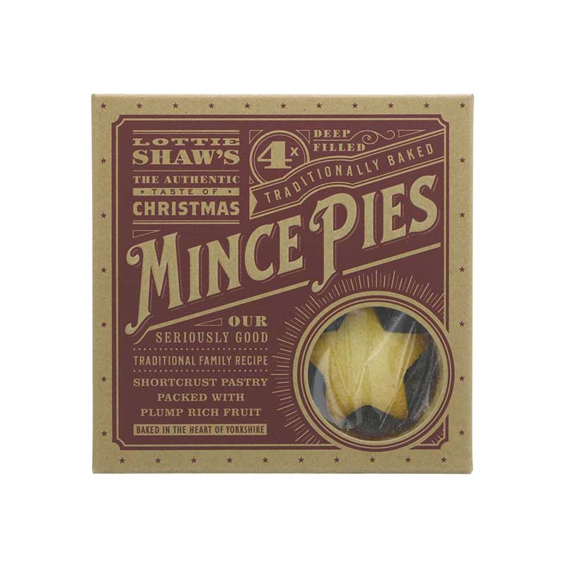 Lottie Shaw’s Traditional Mince Pies (280g)