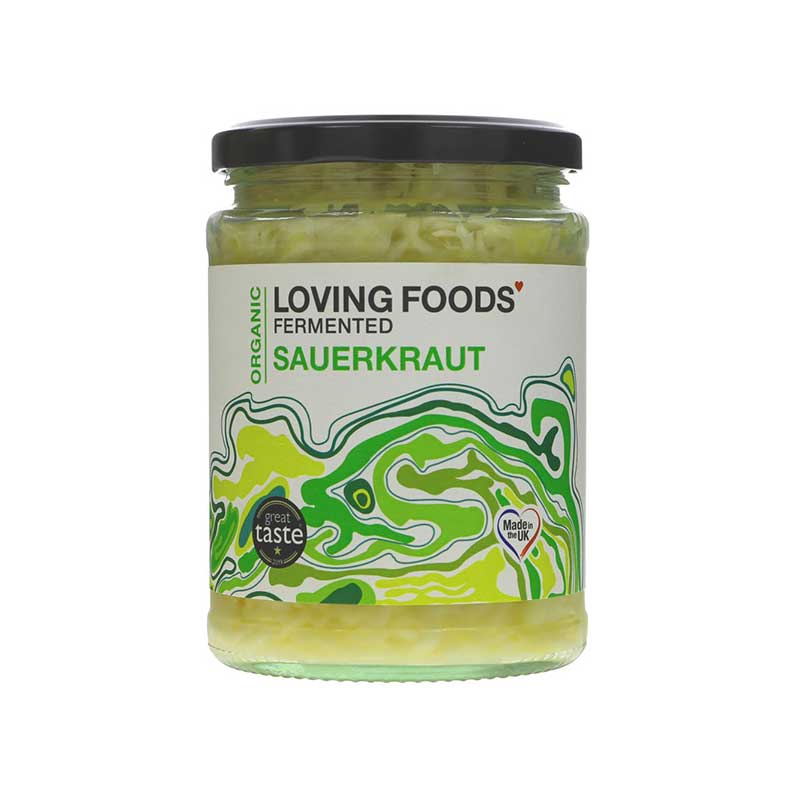 Loving Foods Organic Fermented Sauerkraut (500g)