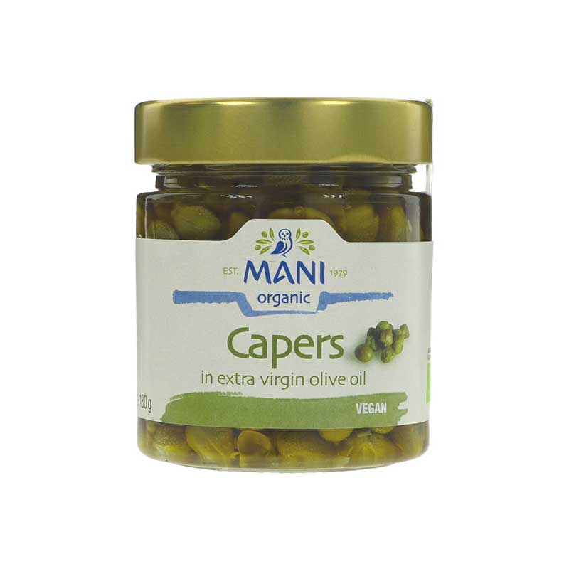 Mani Organic Capers (180g)