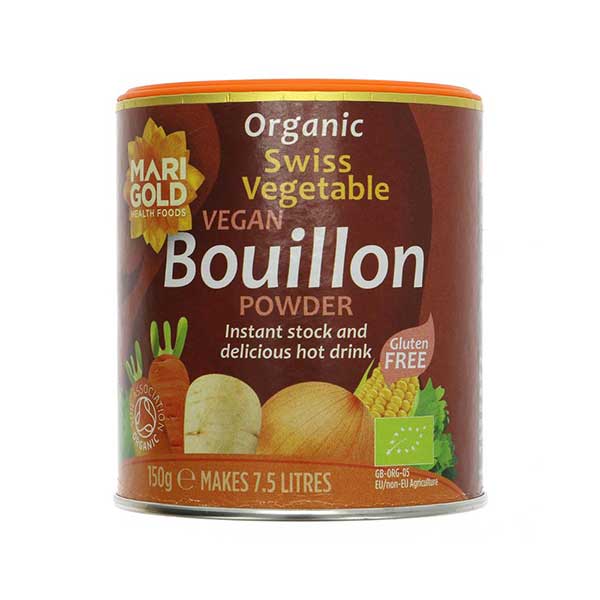 Marigold Health Foods Organic Swiss Vegetable Bouillon Powder (150g)