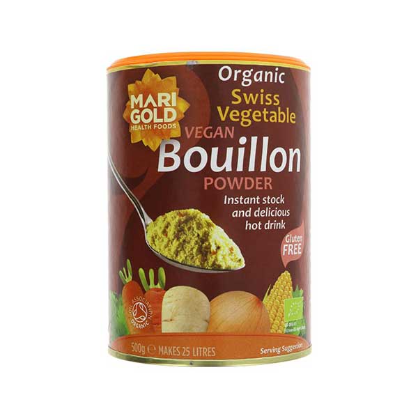 Marigold Health Foods Organic Swiss Vegetable Bouillon Powder (500g)