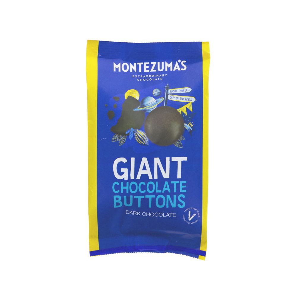 Montezumas Giant Dark Chocolate Buttons (120g)