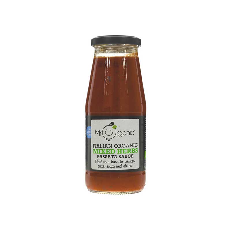 Mr Organic Mixed Herbs Passata Sauce (400g)