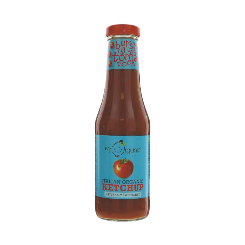 Mr Organic No Added Sugar Italian Organic Tomato Ketchup (480g)