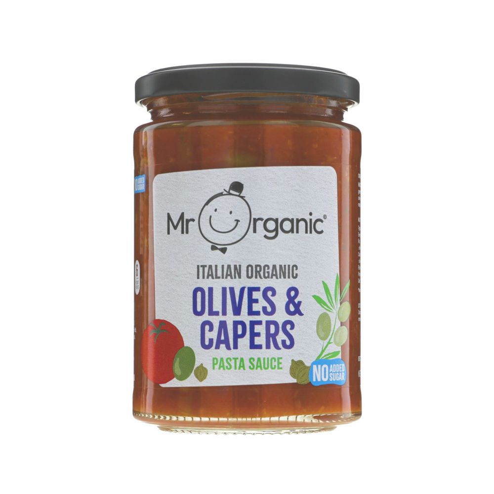 Mr Organic Olives & Capers Pasta Sauce (350g)