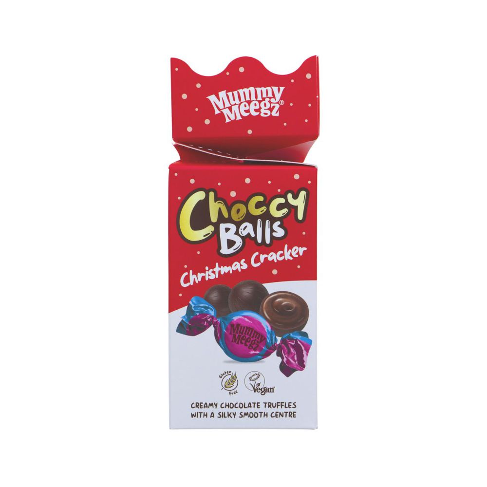 Mummy Meegz Choccy Balls Christmas Cracker (96g)