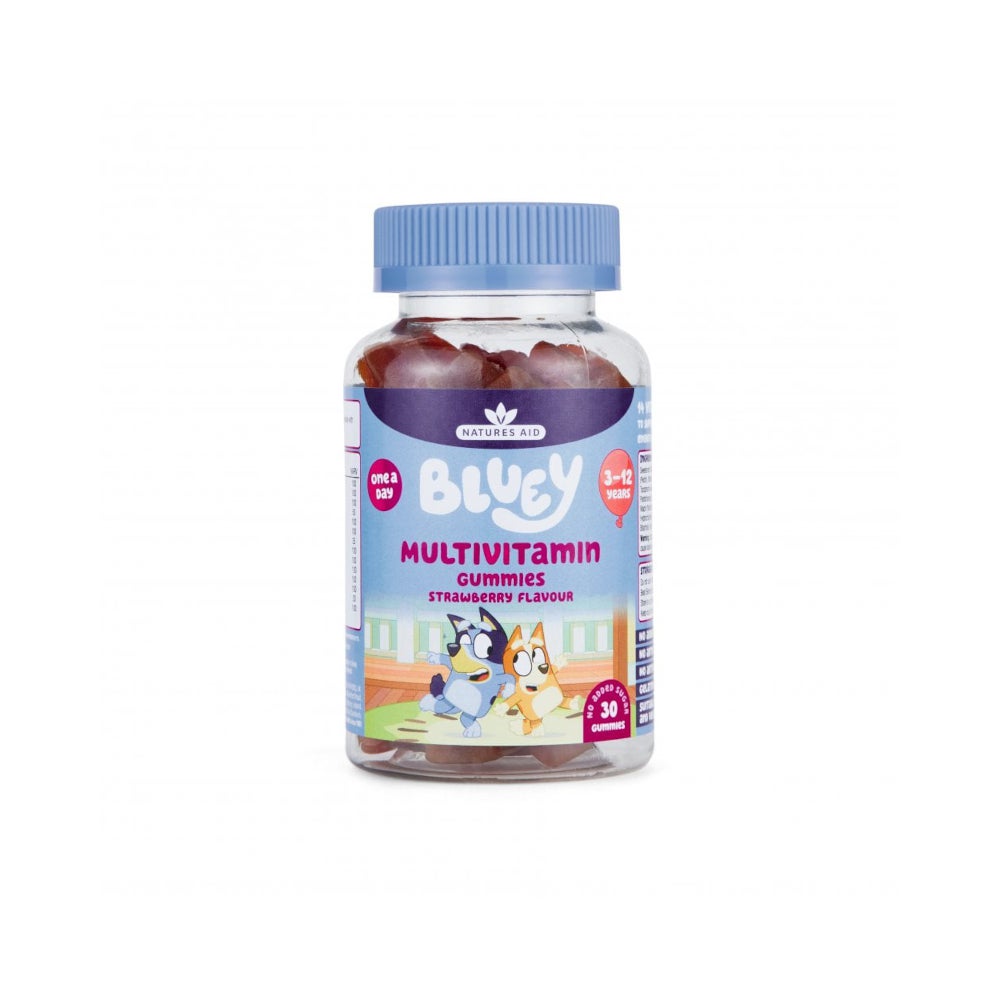 Natures Aid Bluey Multivitamin Gummies (30 Gummies)