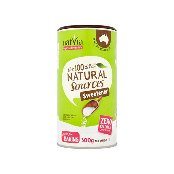 Natvia 100% Natural Sweetener With Organic Stevia (300g)