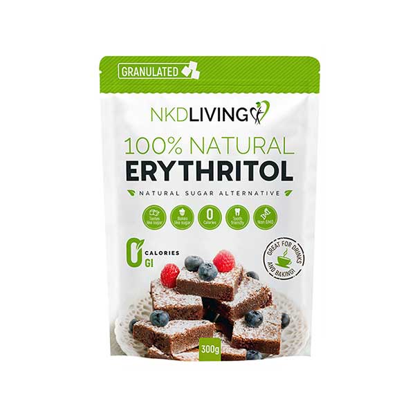 NKD Living 100% Natural Erythritol (300g)