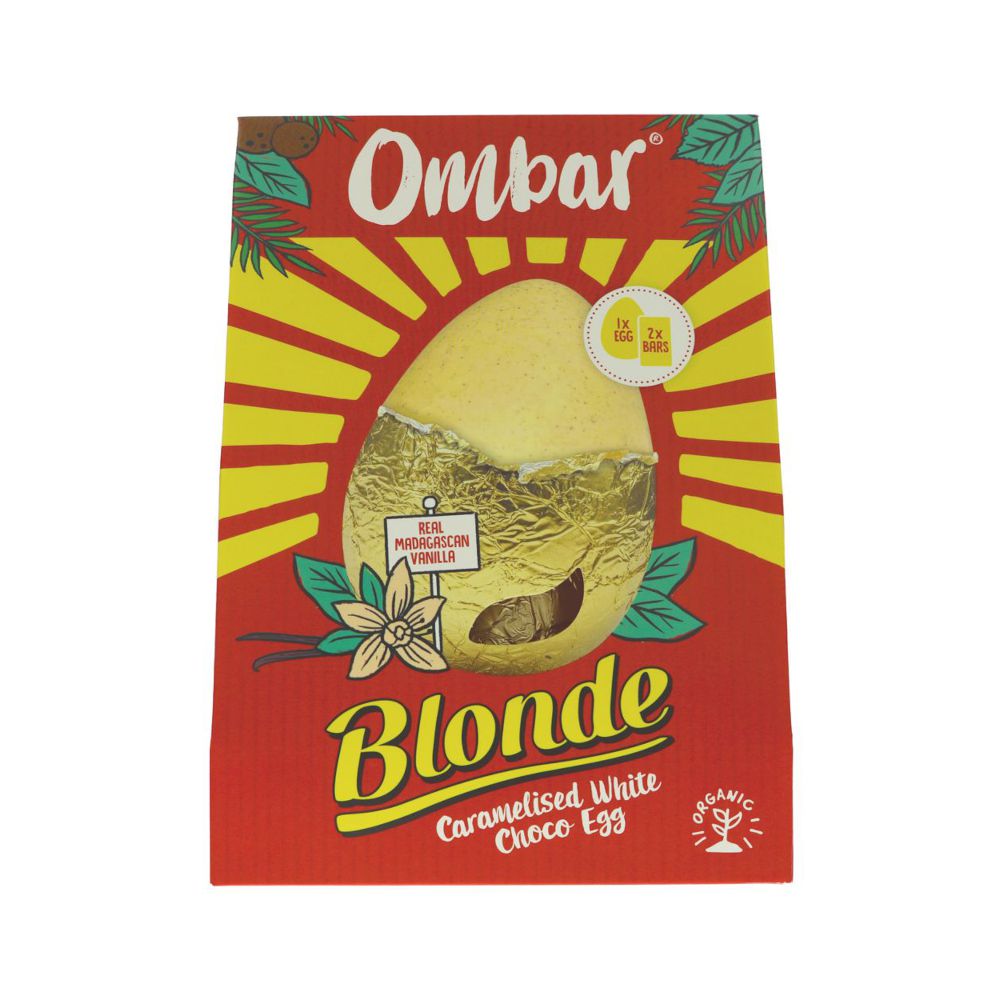 Ombar Chocolate Blonde Easter Egg (216g)