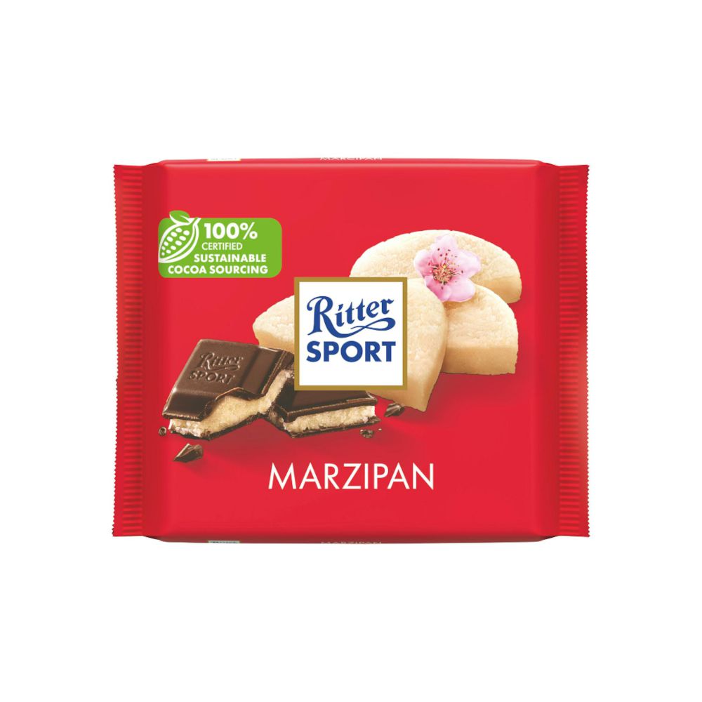 Ritter Sport Marzipan Dark Chocolate (100g)