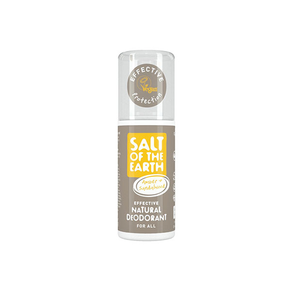 Salt Of The Earth Amber & Sandalwood Natural Deodorant (100ml)
