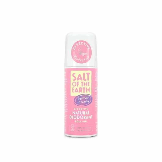 Salt Of The Earth Lavender & Vanilla Roll On Deodorant (75ml)