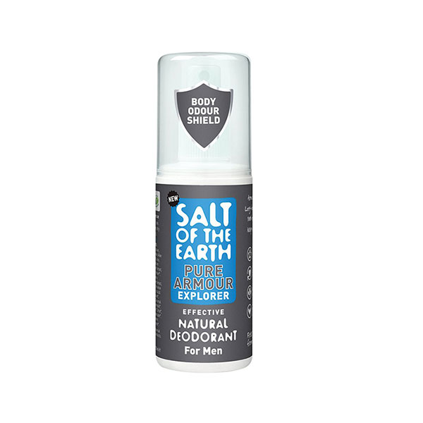 Salt Of The Earth Pure Armour Explorer  Natural Deodorant (100ml)